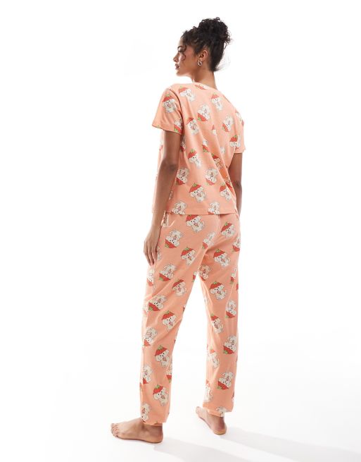Asos strawberry pyjamas hotsell