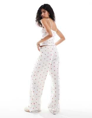 strawberry western polka dot pants 水玉 strawberry western polka dot pants 水玉