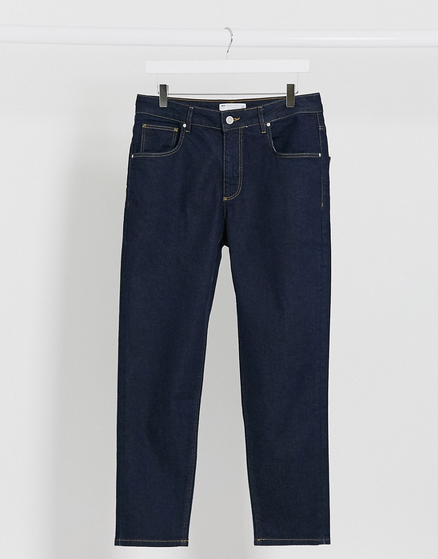 ASOS DESIGN stretch classic jean in indigo-Blue