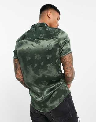 asos green top