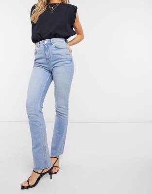 Jeans Mit Schlag Fur Damen Jeans Mit Schlag Und Bootcut Jeans Asos