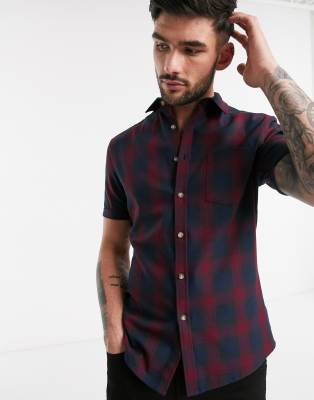 asos tartan shirt