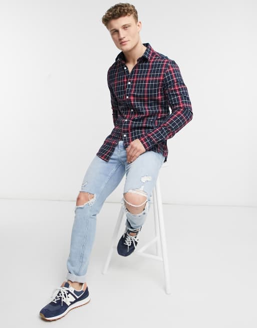 Asos checkered shirt hotsell