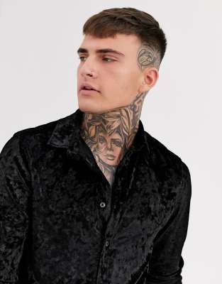 asos mens slim fit shirts