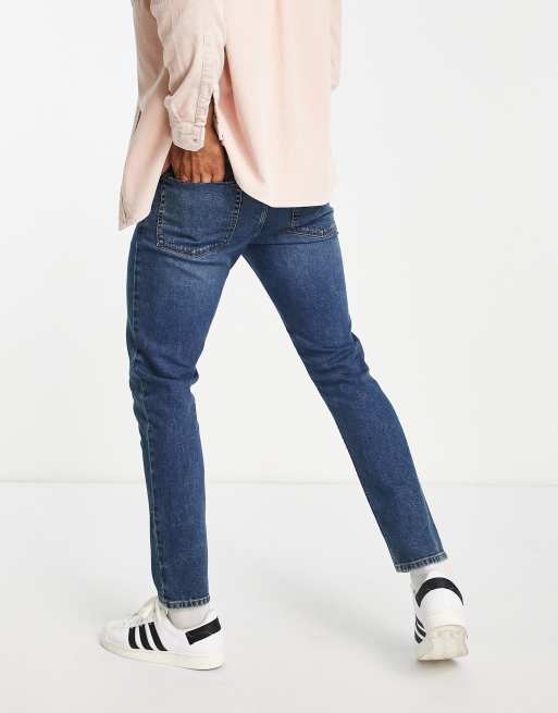 Asos blue best sale skinny jeans