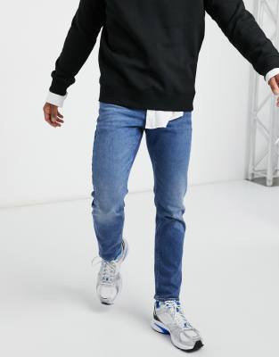 asos mens black jeans