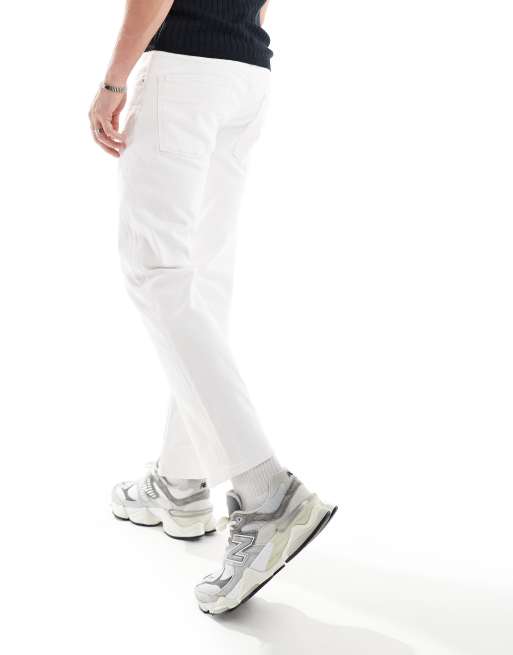Asos white jeans mens hotsell