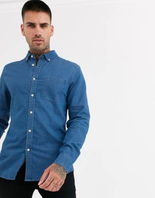 asos denim shirt