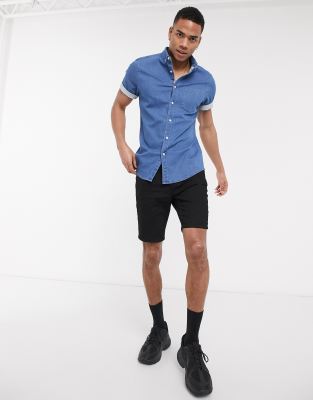 asos denim shirt