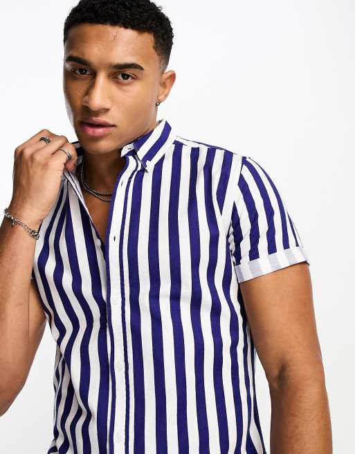 Asos striped hot sale top