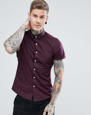 asos short sleeve shirt