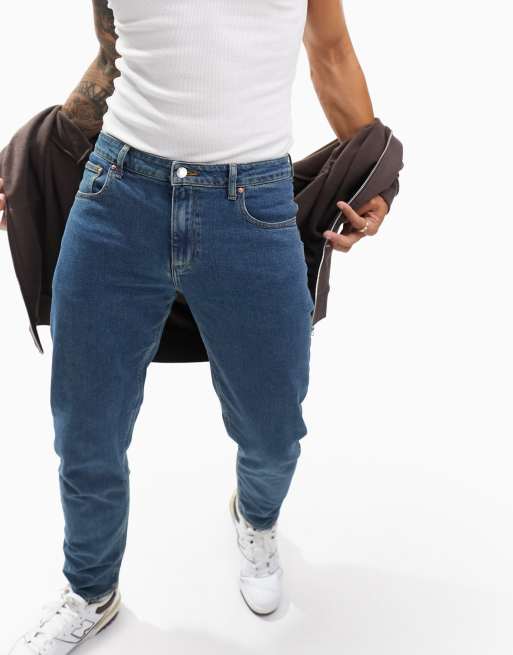 Stretch 2025 tapered jeans