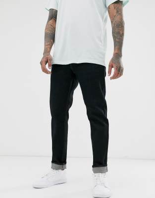 asos design tapered jeans