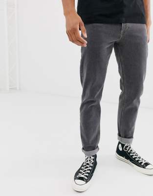 ASOS DESIGN stretch tapered jeans in 