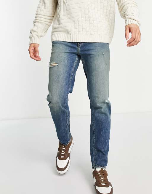 Tapered store jeans asos