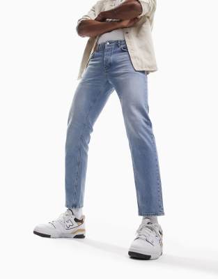 asos light blue jeans