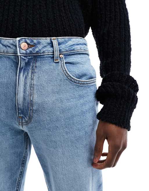 Mens high waisted jeans asos cheap
