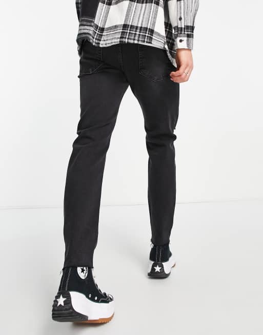 Stretch tapered outlet jeans