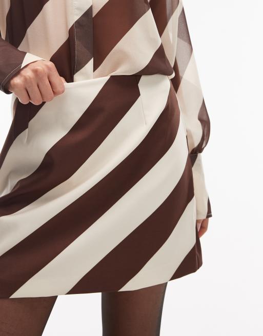 ASOS DESIGN - Stribet mininederdel - Del af sæt, 4 af 5