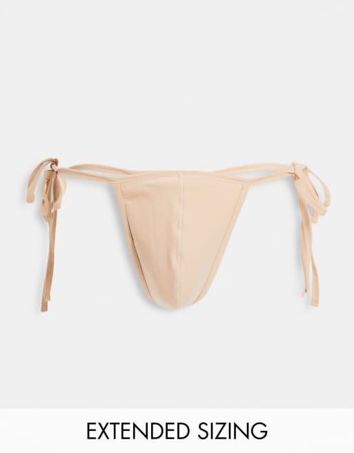 ASOS DESIGN – Stringi wiązane po bokach