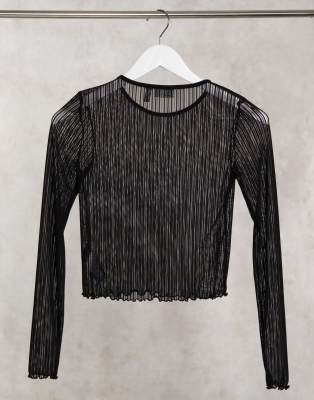 asos striped long sleeve top
