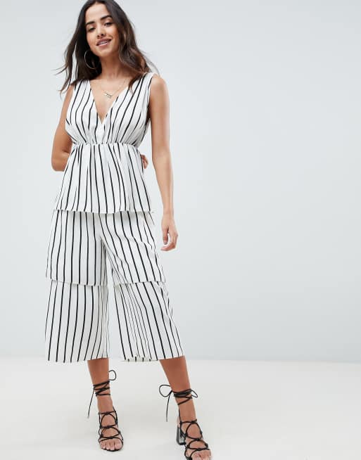 Asos best sale striped jumpsuit