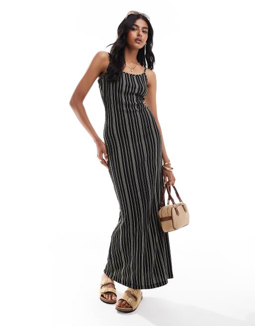 Asos striped dress best sale