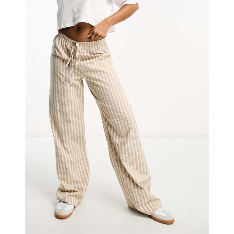 Asos striped clearance pants