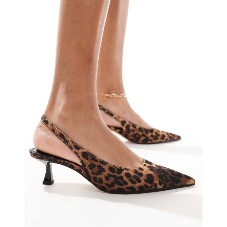 Chaussure talon leopard on sale