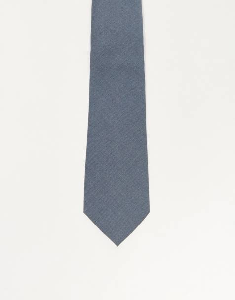 ASOS DESIGN - Stropdas in blauw - view 1