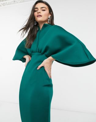 cape dress green