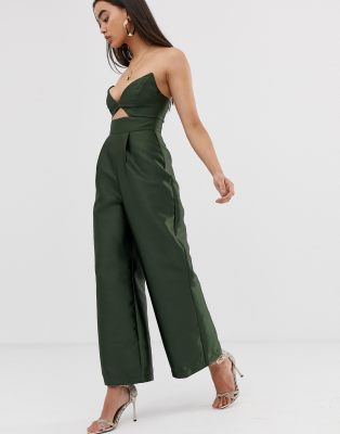 cotton seersucker harem jumpsuit