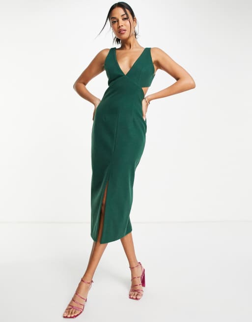 Structured store midi dress