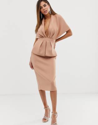 asos peplum dresses