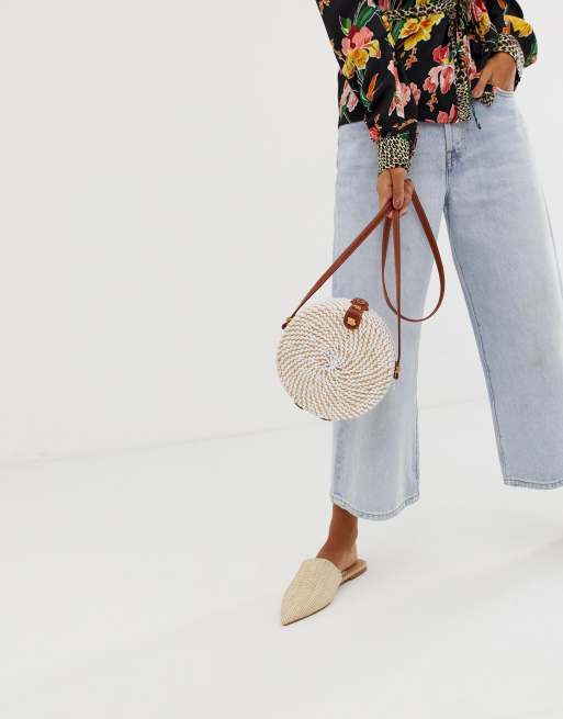 Asos on sale rattan bag