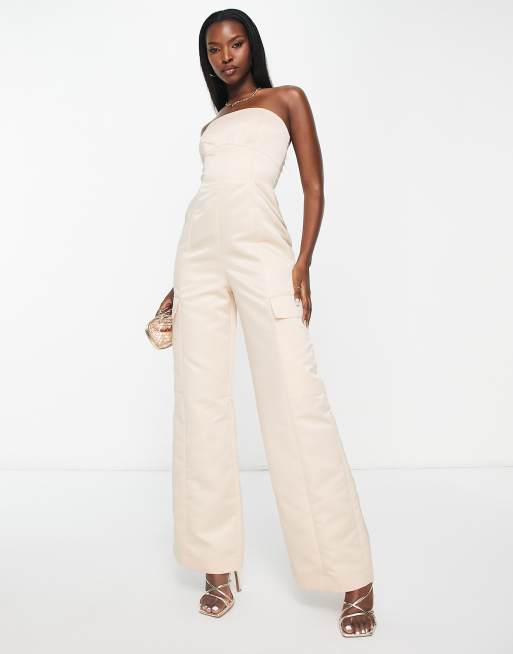 Structured jumpsuit hot sale