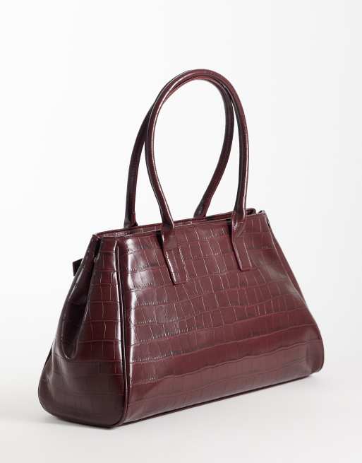 asos leather backpack with croc embossed detail Blake Crocodile  Shop Isabelle Handbags Upgrade your daily style with the Luxurious Leather Mens Croc Design Backpack by FR Fashion Co SAINT LAURENT - Croc Embossed