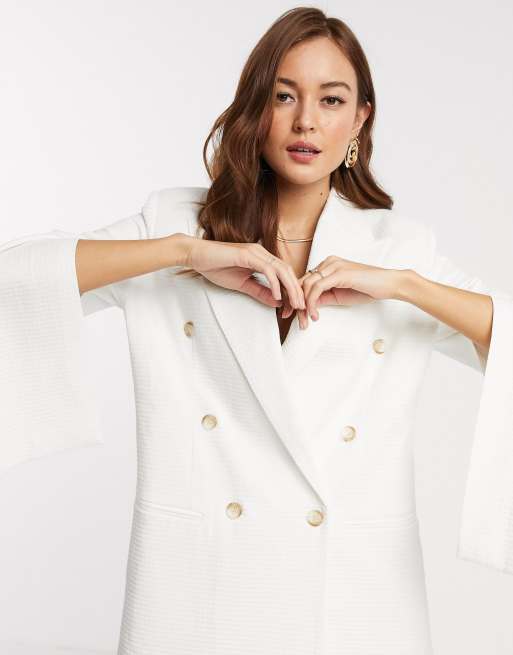 ASOS DESIGN – Strukturerad kavaj med slits i ärmen, 3 av 4