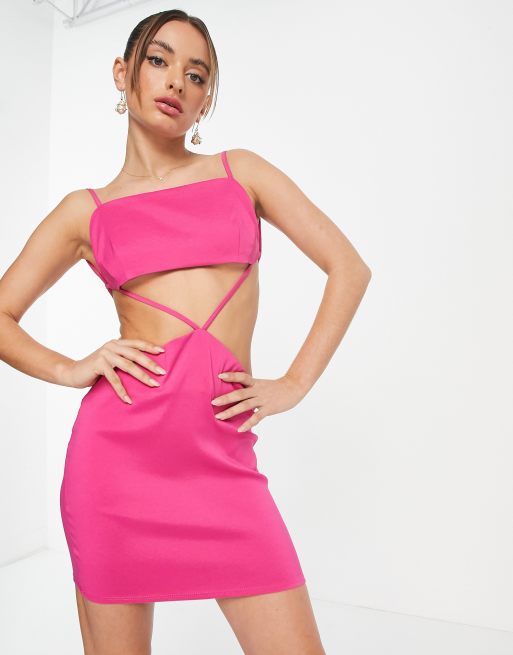 Kleid fuchsia clearance asos