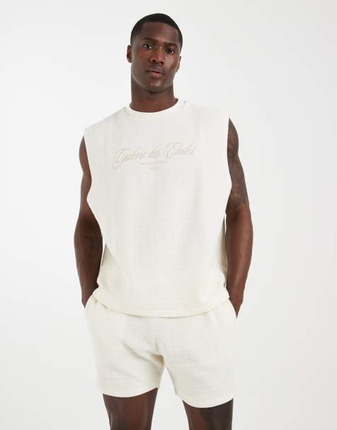 ASOS DESIGN – Strukturiertes Set in Beige - view 1