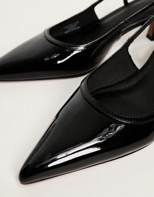 ASOS DESIGN Pukka Premium Leather Multi Buckle Strap Heels