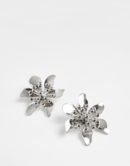 Asos hot sale silver earrings