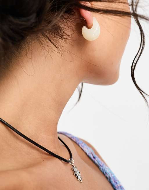 Asos hot sale resin earrings