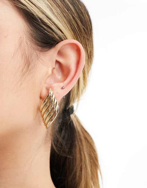 Asos hot sale gold earrings