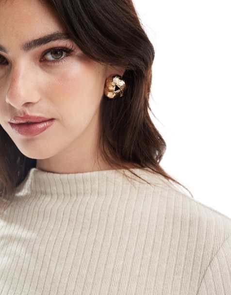 Double sided earrings asos hot sale