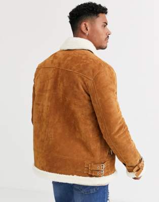 asos mens aviator jacket