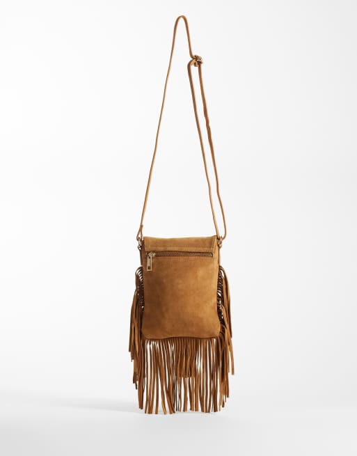 asos mini suede backpack with tassels Sandy Bay Rebecca Minkoff Mini Julian Fringe
