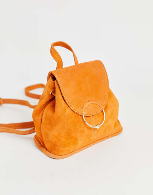 Asos design ring outlet flap backpack