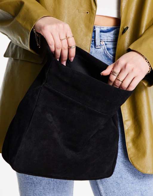 Black clutch bag discount asos