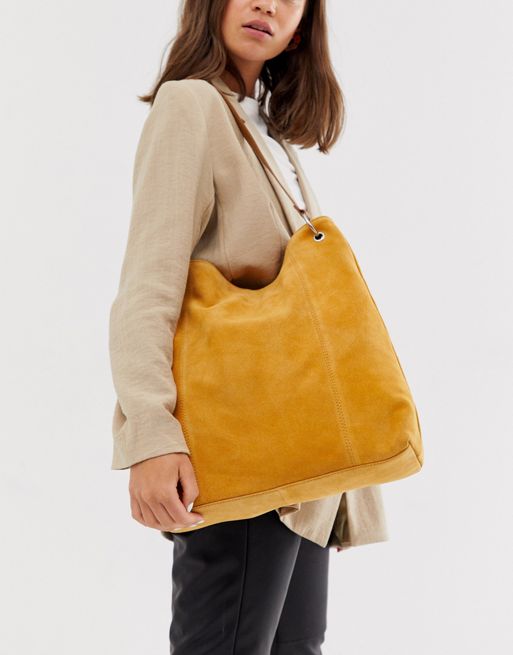 Designer Suede Bag -  UK